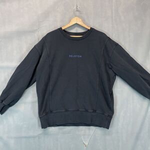 Peloton DreamBlend Long Sleeve Crewneck Pullover Sweatshirt Mens XL Black